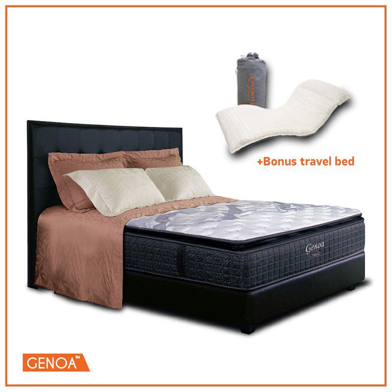 FLORENCE SPRINGBED SET HB+DV GENOA 160X200