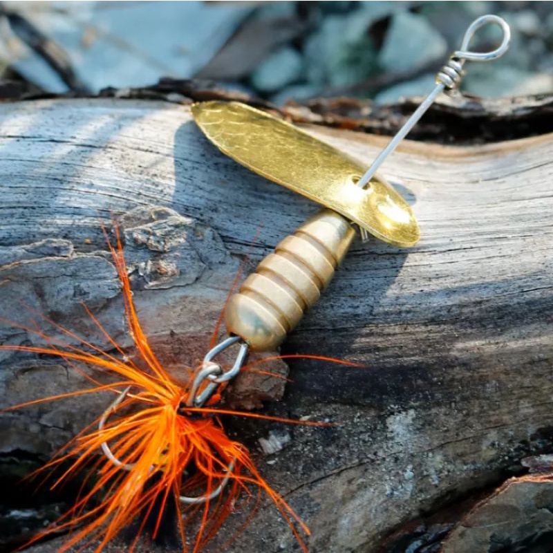 4pcs Spinner bait 5.cm (box kotak plastik)