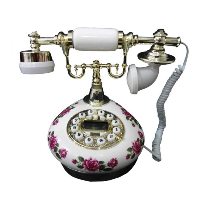 Telephone Antik Cy-612/Telpon Jadul/Telephone Rumah/Telephone Dekor Termurah