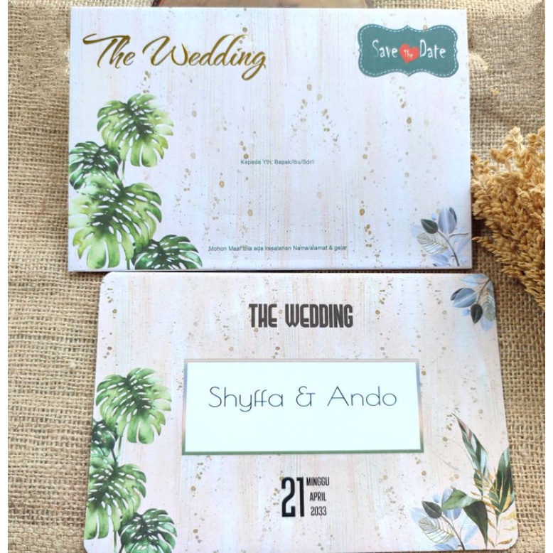 Jual Undangan pernikahan amplop wedding simple murah | Shopee Indonesia