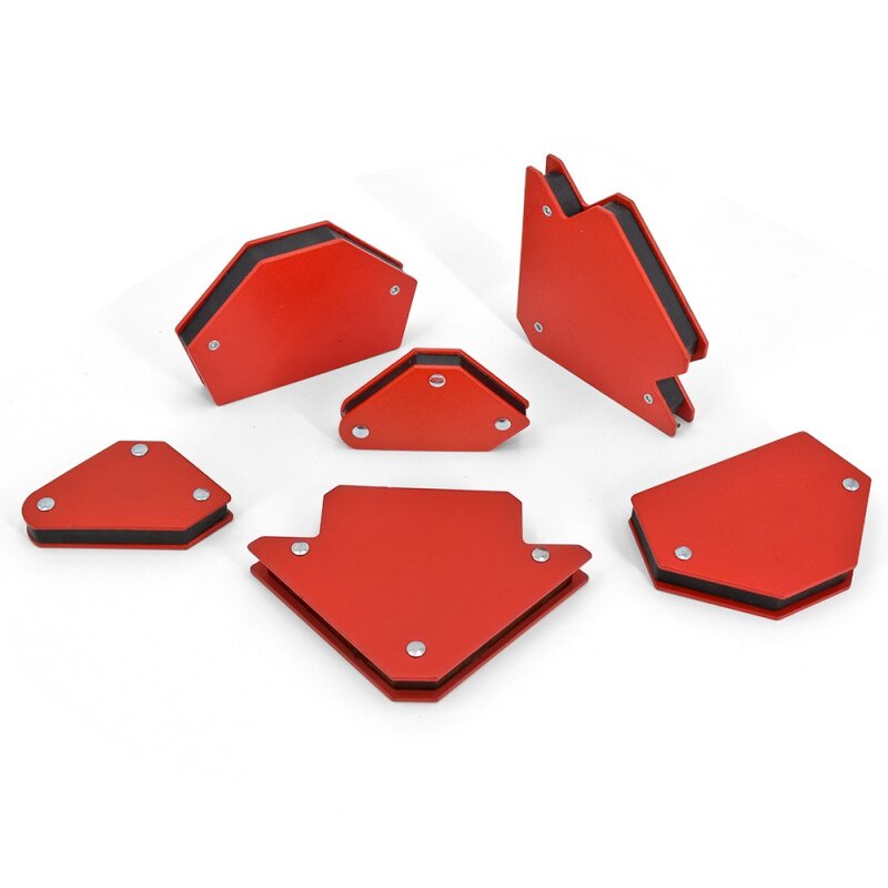 4PCS 25 Lbs 3 Inch Siku Magnet Mini Set Untuk Las -Siku Las-Arrow Magnetic Welding Holder