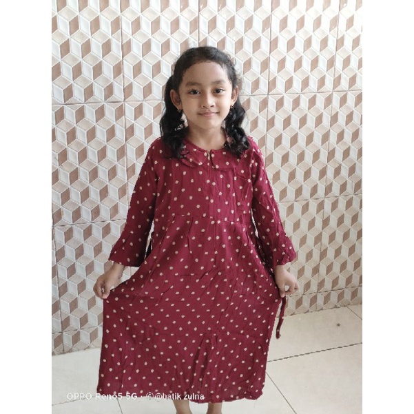 GAMIS ANAK TERBARU 2023||GAMIS MIDI TERBARU||RAYON SUPER