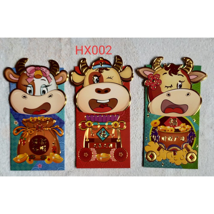 

Angpau Imlek Isi 3 Lembar Ukuran 9 x 17 cm / Angpau Imlek 2021 Termurah