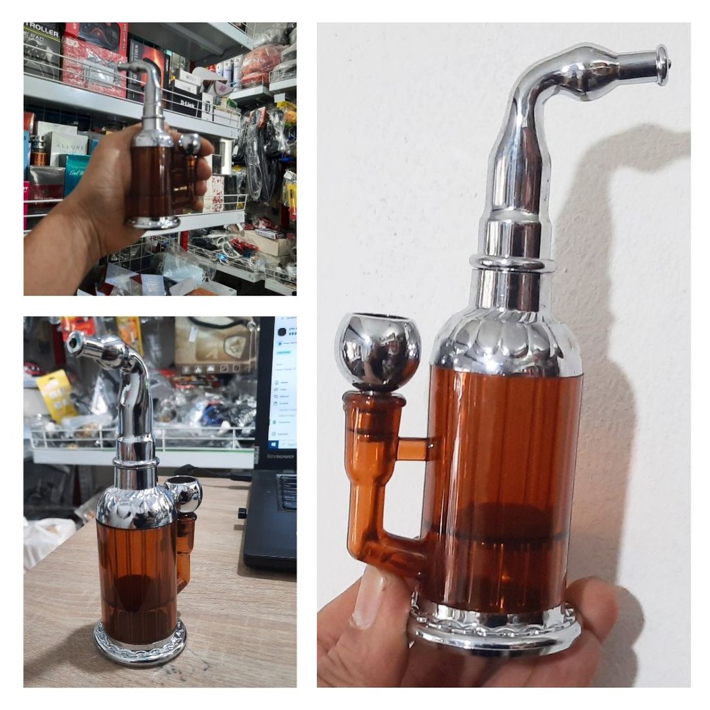 Botol Hias Pajangan Pipa Filter Air Multifungsi Water Pipe Filter 112146