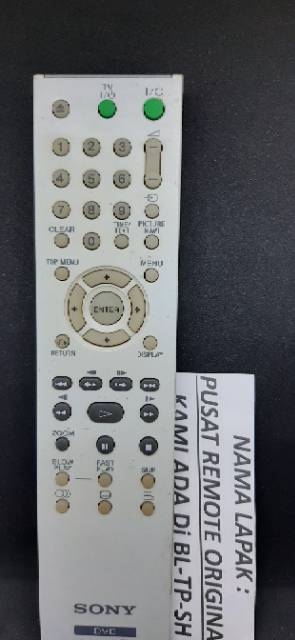 REMOTE REMOT DVD SONY RMT-D175P ORIGINAL ASLI