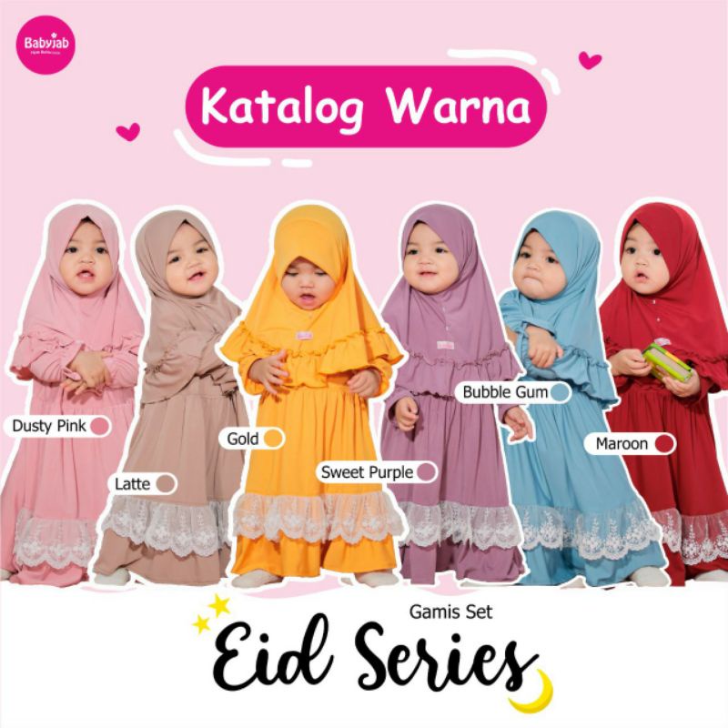 Gamis Eid series Babyjab