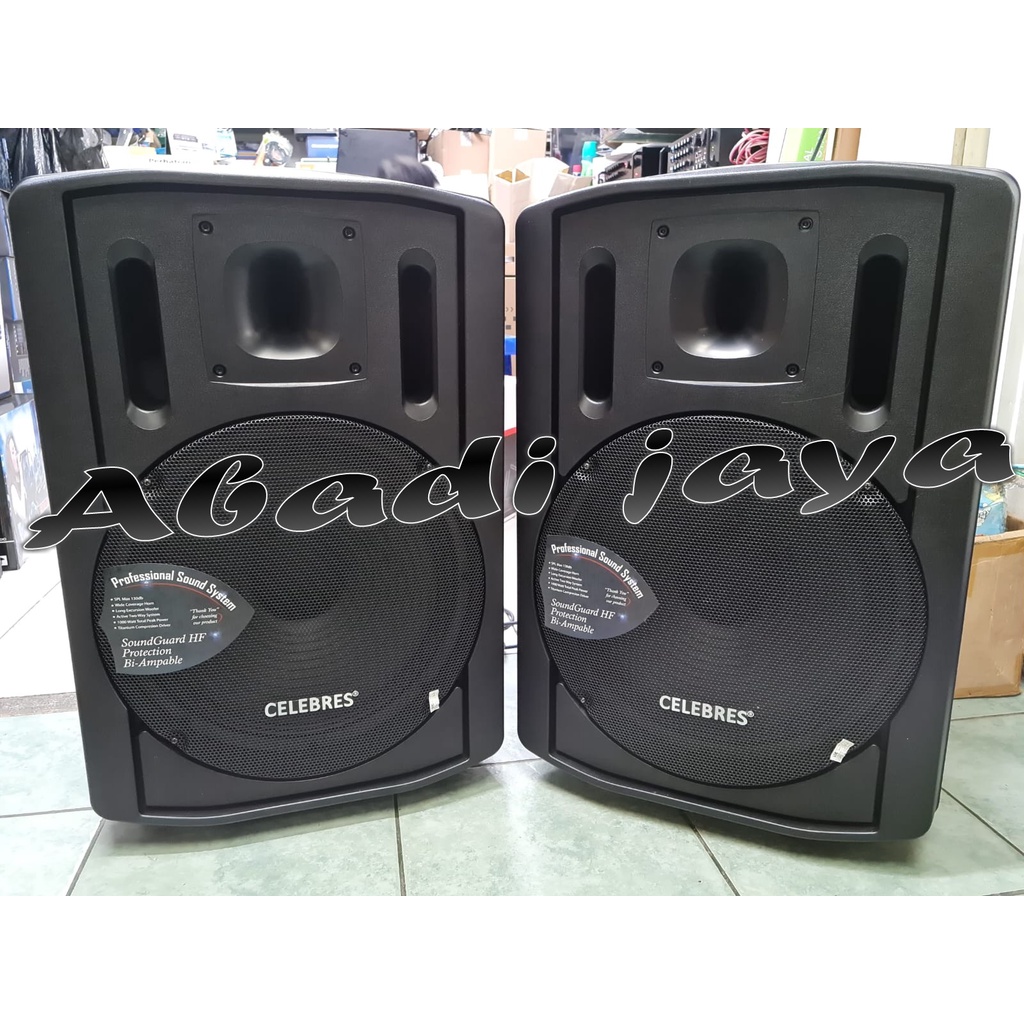 speaker aktif pasif celebress 15-6 kbm 15 inch 2 bh 800wat model ramsa
