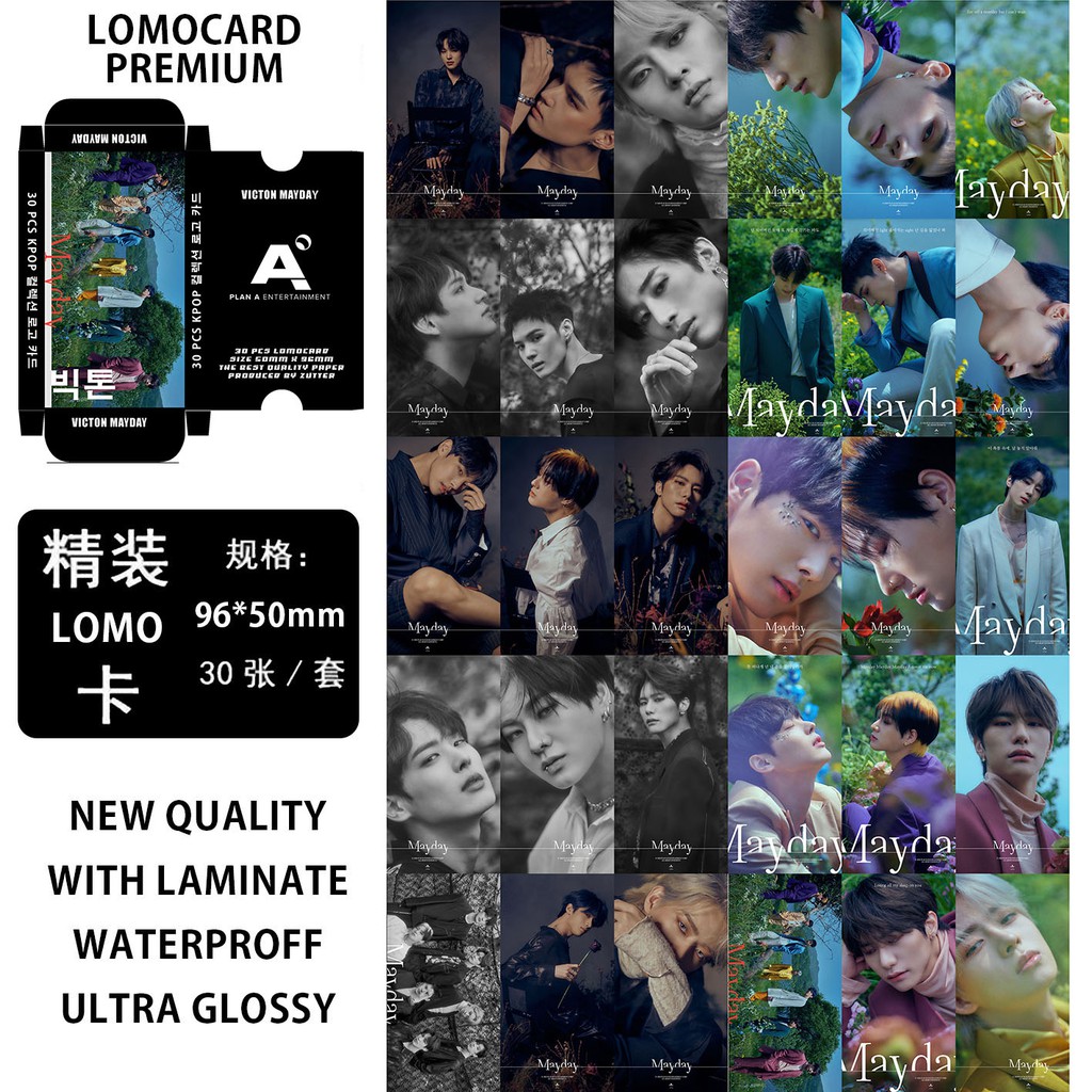 Lomocard victon mayday isi 30pcs