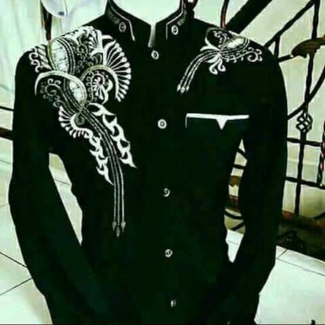 Jasko bordir jasko hitam bordir mewah jasko original