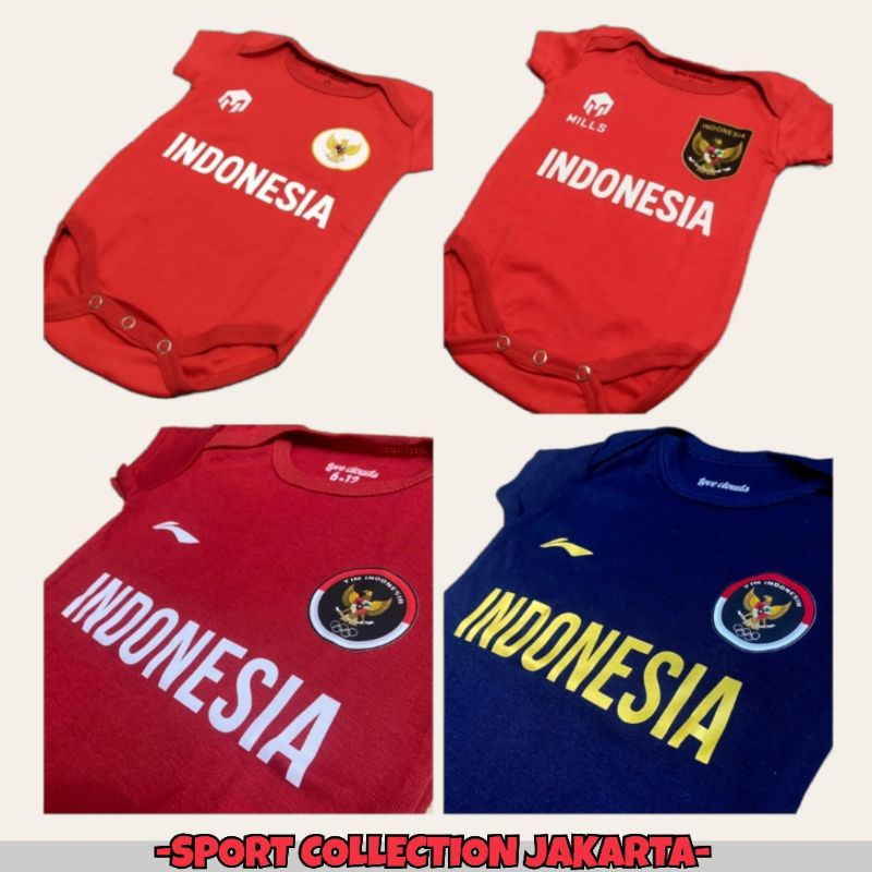 JUMPER BAYI INDONESIA / JUMPER BABY MILLS / JUMPER BABY BADMINTON / Baju Bola Bayi / Jumper Bola Bayi / Jumper Garuda / Kaos Bola Bayi