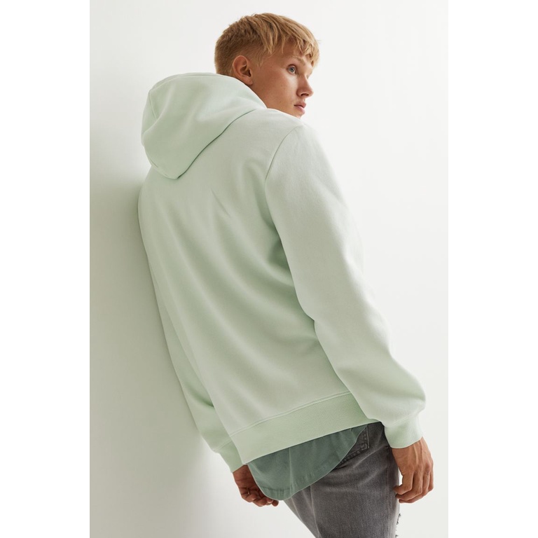 Hoodie h&amp;m let it bloom hoodie squidward h&amp;m hijau mint hoodie hijau mint