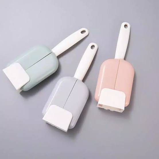 SENDOK NASI ANTI LENGKET AJAIB HOLDER CENTONG BISA BUKA TUTUP OTOMATIS