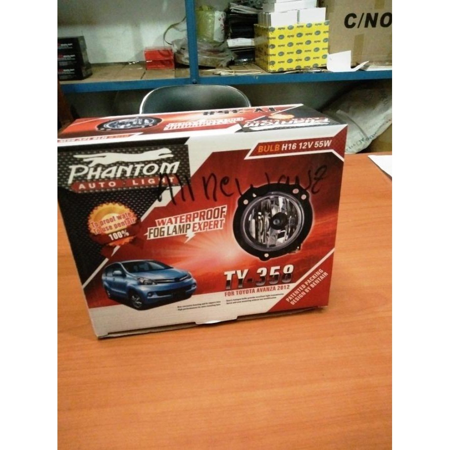 Lampu Mobil Foglamp Toyota All New Avanza Xenia 2012 - 2014 Phantom