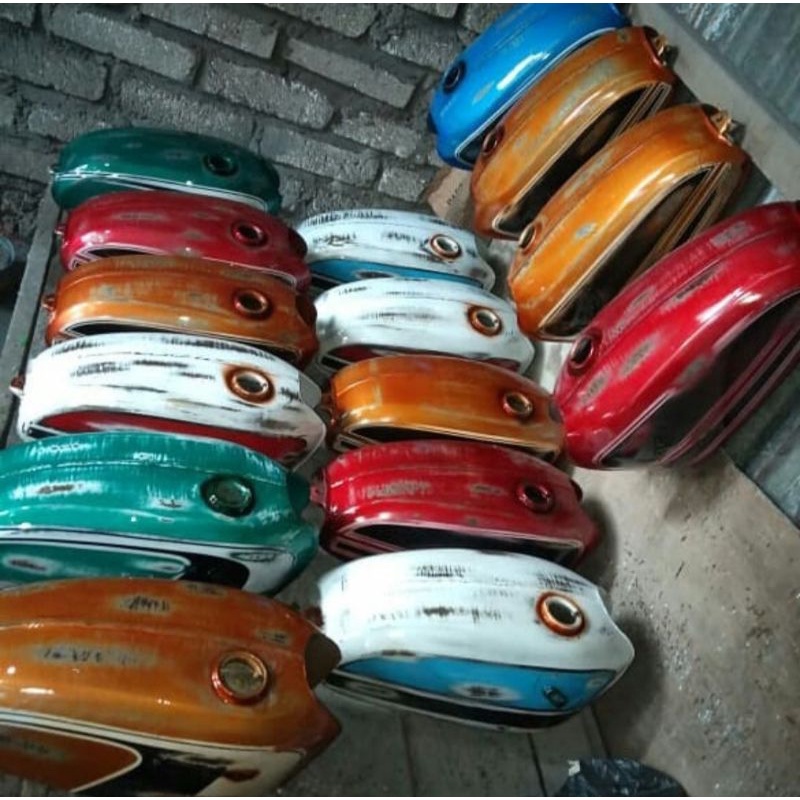 tangki glatik cb100 dilan teyeng bladus blawus bahan galvanis