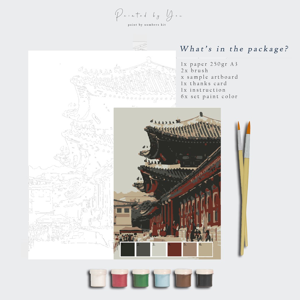 

Paint By Number Kit A3, TR-TRAVEL-03