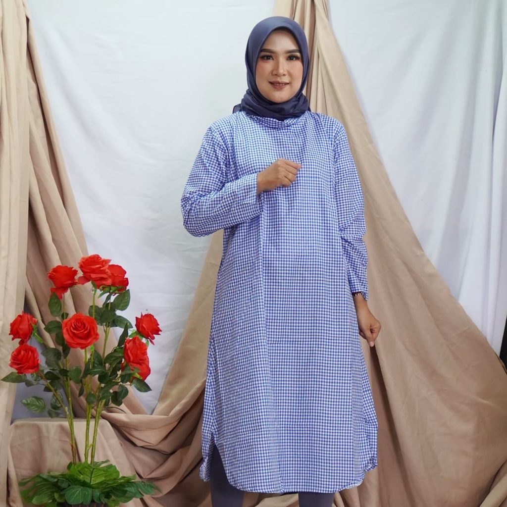 Baju atasa wanita terbaru Dewasa Kubika tunik terbaru 2021