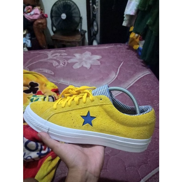 Converse one star ox yellow
