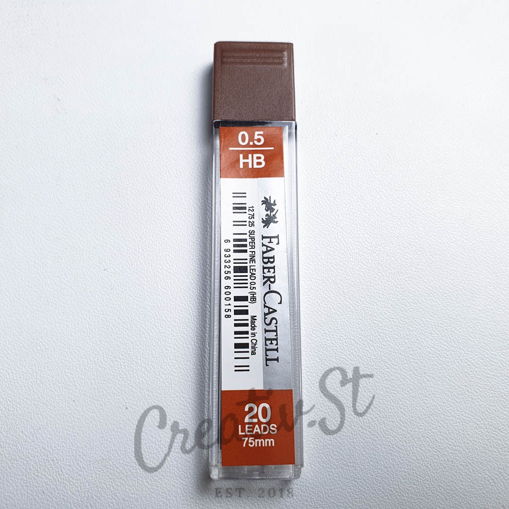 

FABER CASTELL Isi Pensil Mekanik 20 Lead Superfine Hb 0.5 Mm Hb