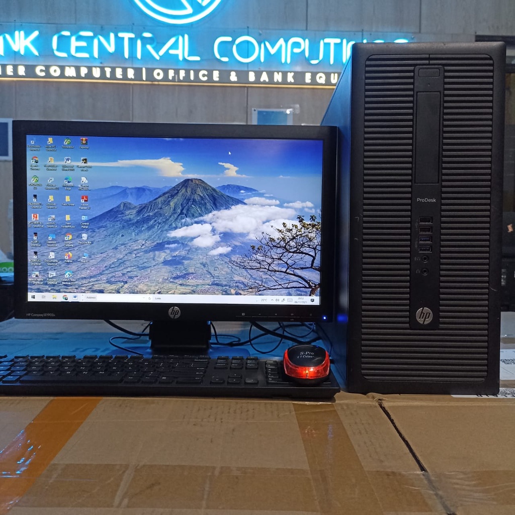 Jual pc hp prodesk fullset | Shopee Indonesia