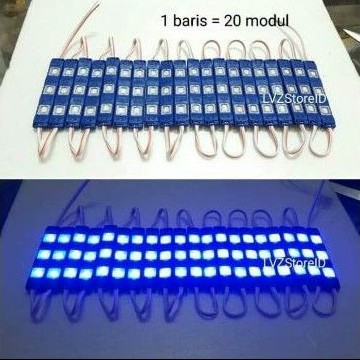 Lampu LED Strip Modul SMD 3 Mata