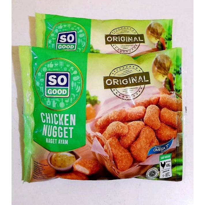 

Nugget sogood original 400gr