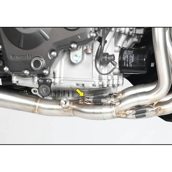 Knalpot Akrapovic Kawasaki Zx 25 R Zx25R Fullsystem Original «