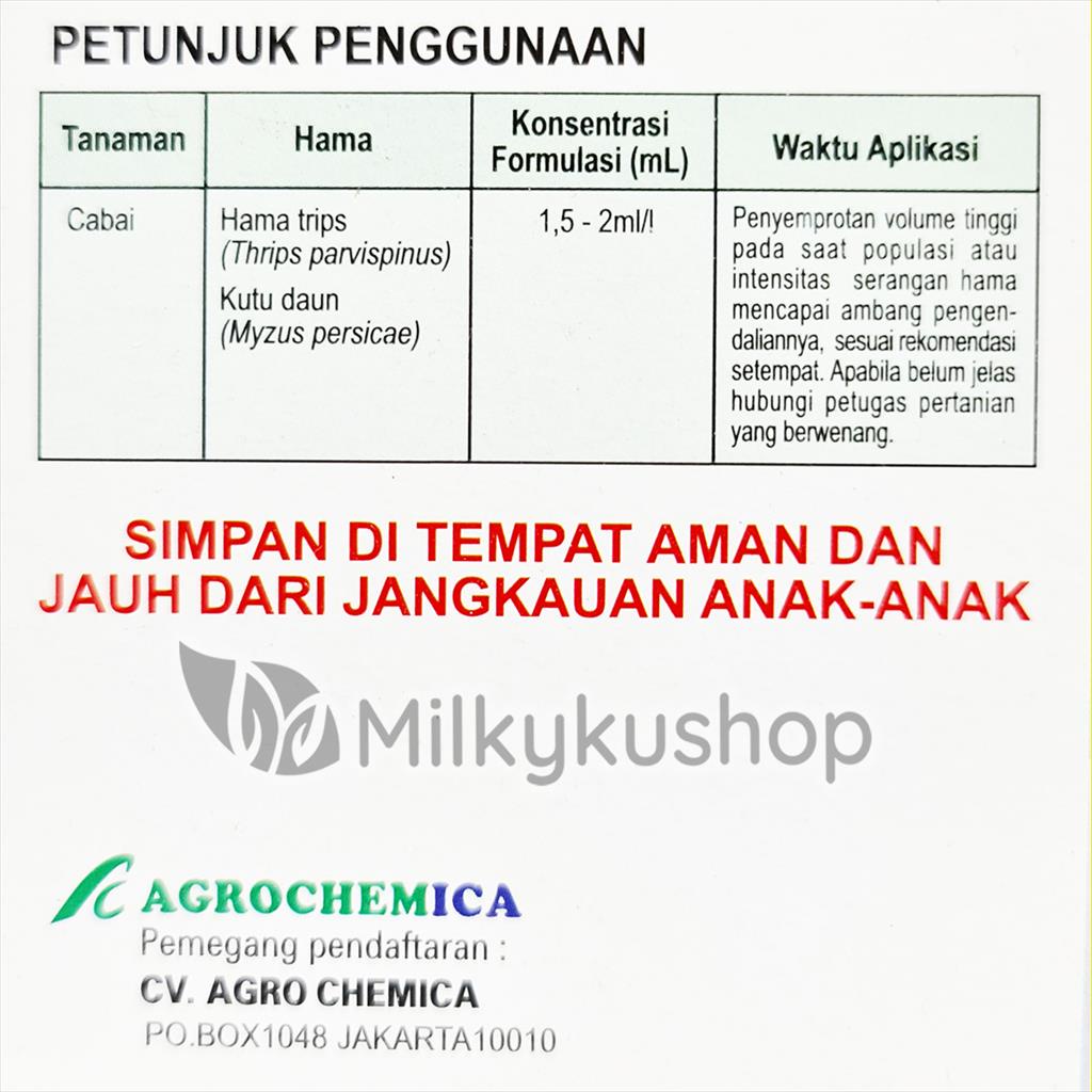 RUTIN 18 EC 250 ML INSEKTISIDA