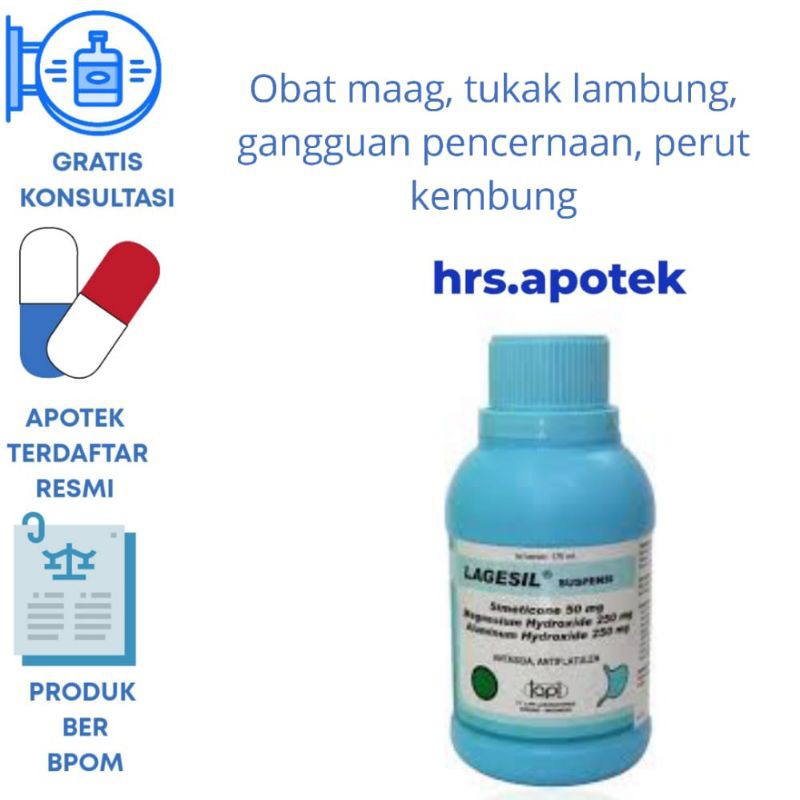 Lagesil 100ml Obat Maag Shopee Indonesia