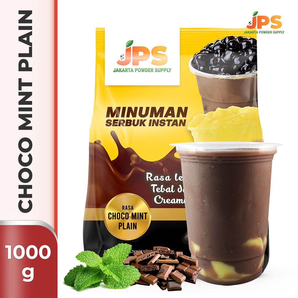 

Bubuk Minuman Choco Mint Plain 1 Kg jps