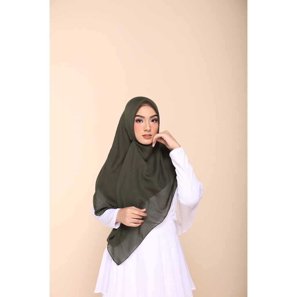 HIJAB SEGI EMPAT VOAL SQUARE ELZATTA KEIVA VABIRA