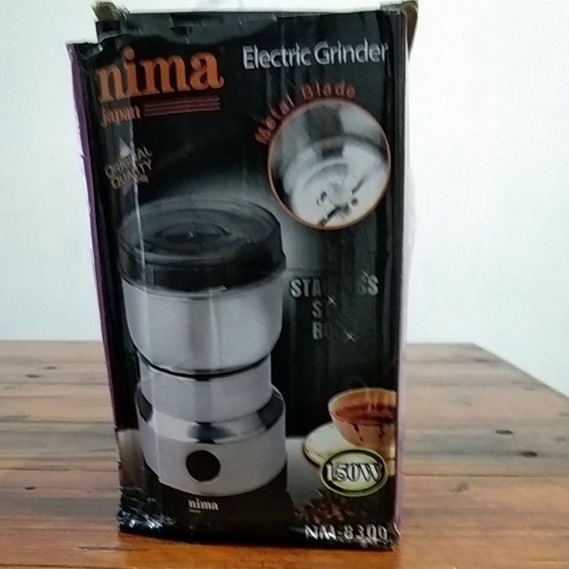 Nima electric grinder.