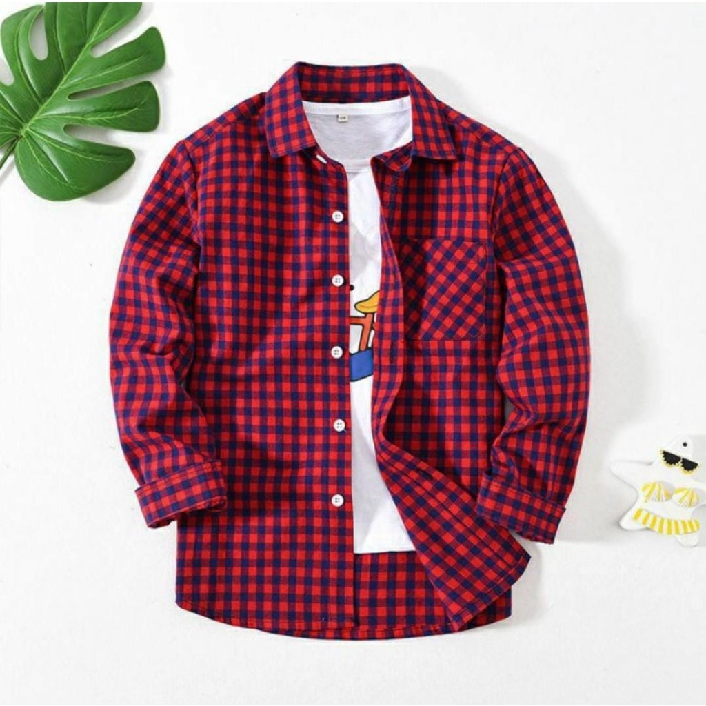 Baju Kemeja Anak Cowok Lucu Casual Modis Trandy Terbaru 2022 Kemeja Cristiano Viral Kekinian Adem Uk