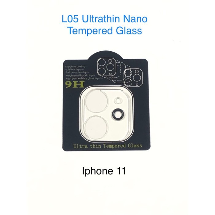 L05 Iphone 11 / 11 PRO / 11 PRO MAX Camera Lens Glass Protector Full Frame