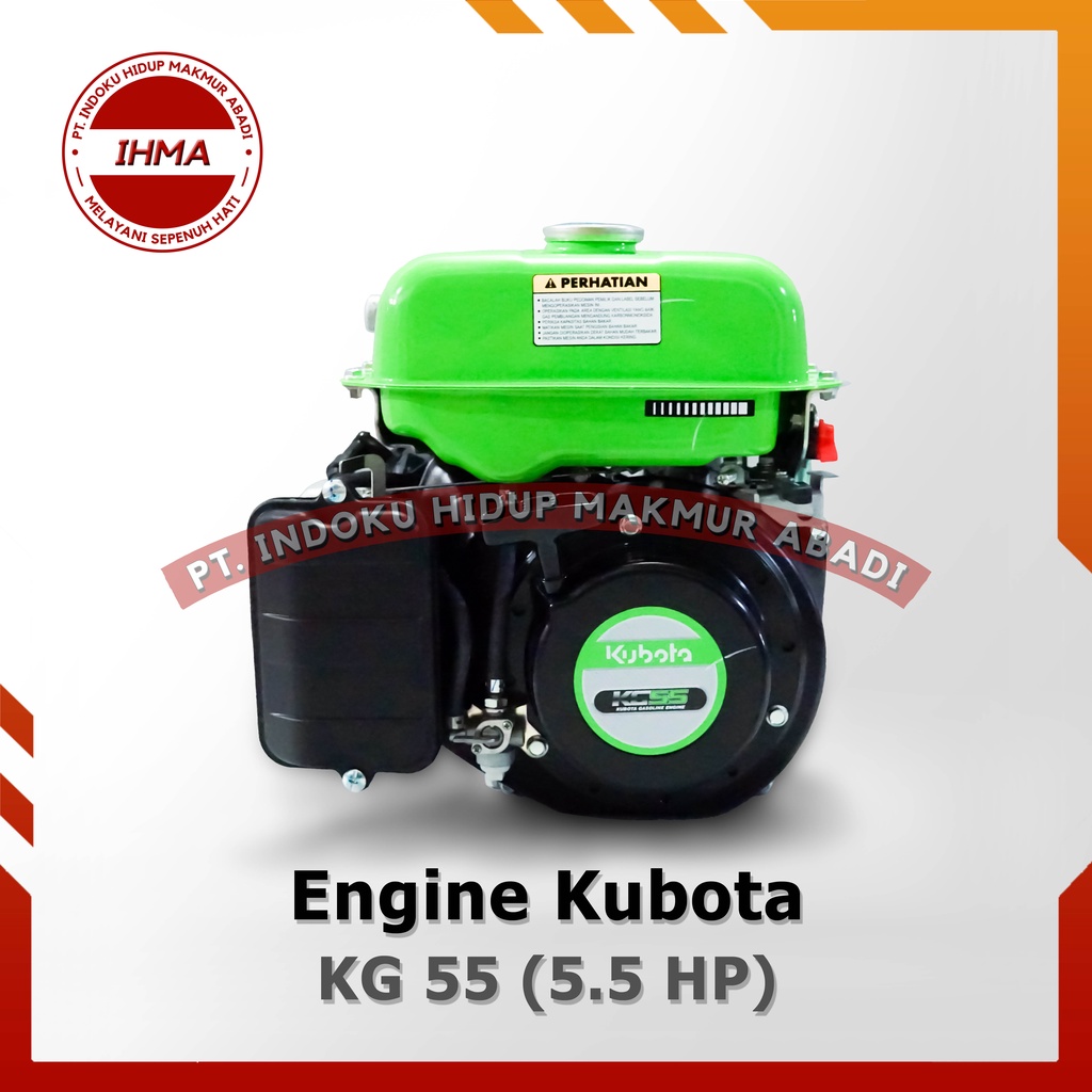 Gasoline Engine Kubota KG 55 (5.5 HP) - Mesin Penggerak Serbaguna