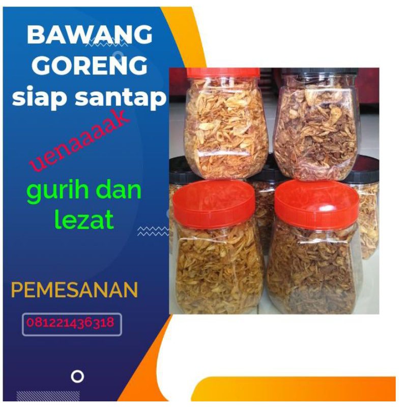 

BAWANG GORENG siap santap 125 gram