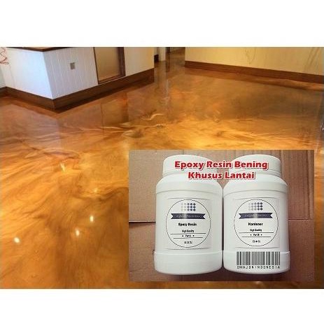Clear Epoxy Floor Coating / Epoxy Resin Bening Lantai Japan Termurah