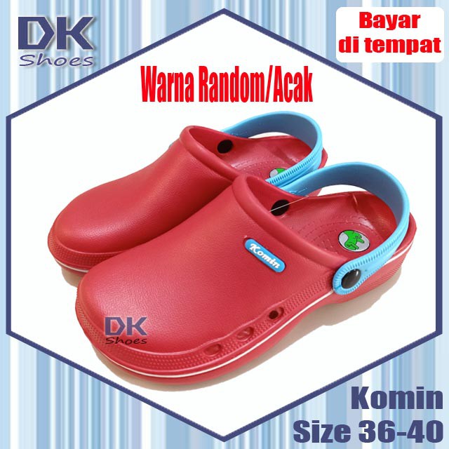 Komin Sandal Selop 36-40 Wanita / Sandal Selop Baim Wanita / Selop Karet Wanita / Sandal Perawat