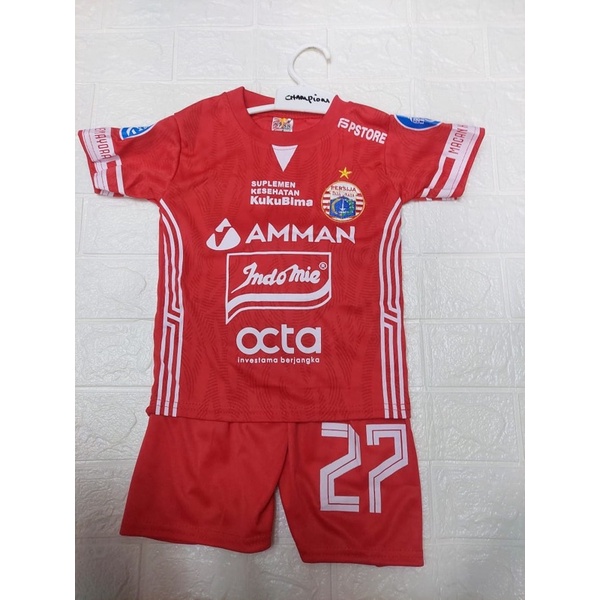 setelan anak persija home kids / jersey anak bola murah