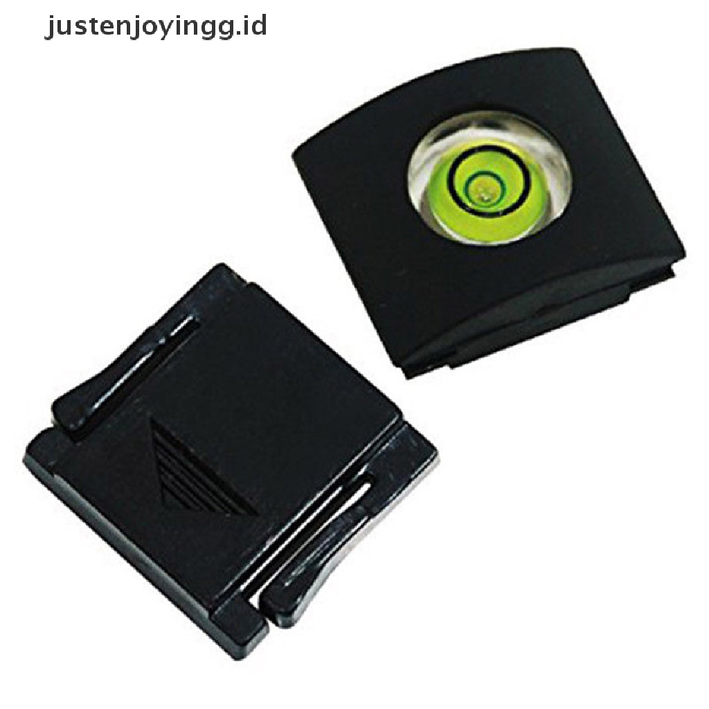 // justenjoyingg.id // Shoe Bubble Spirit Level Cover Cap For Canon Nikon Pentax DSLR Camera ~