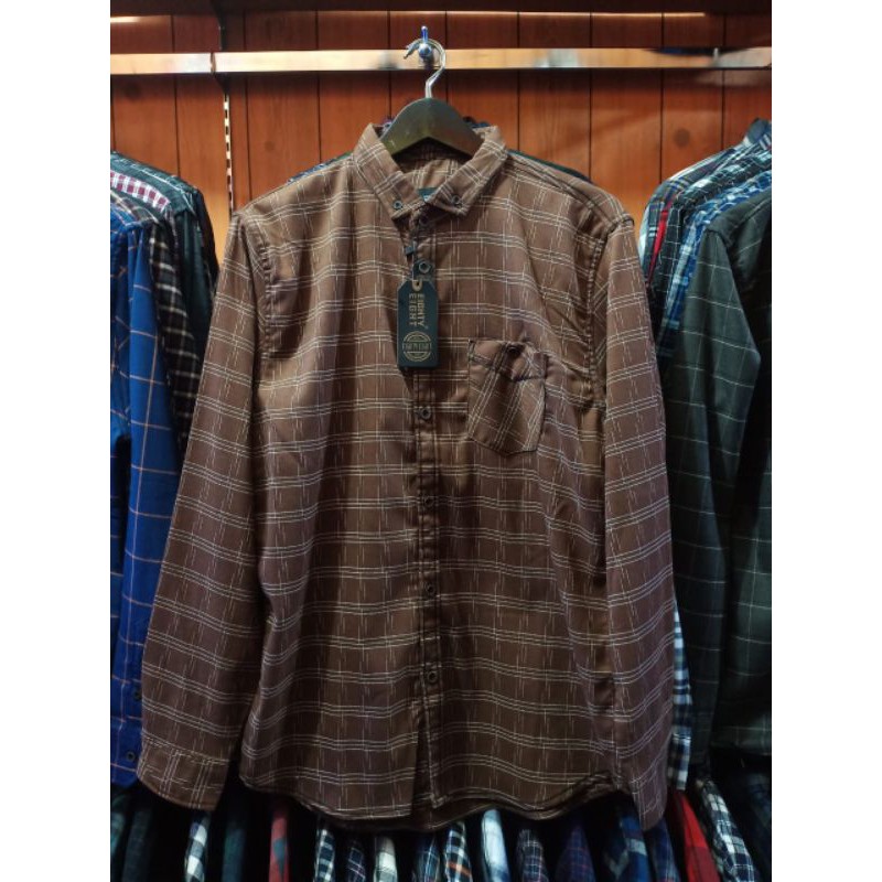 Kemeja Flannel Eighty Eight