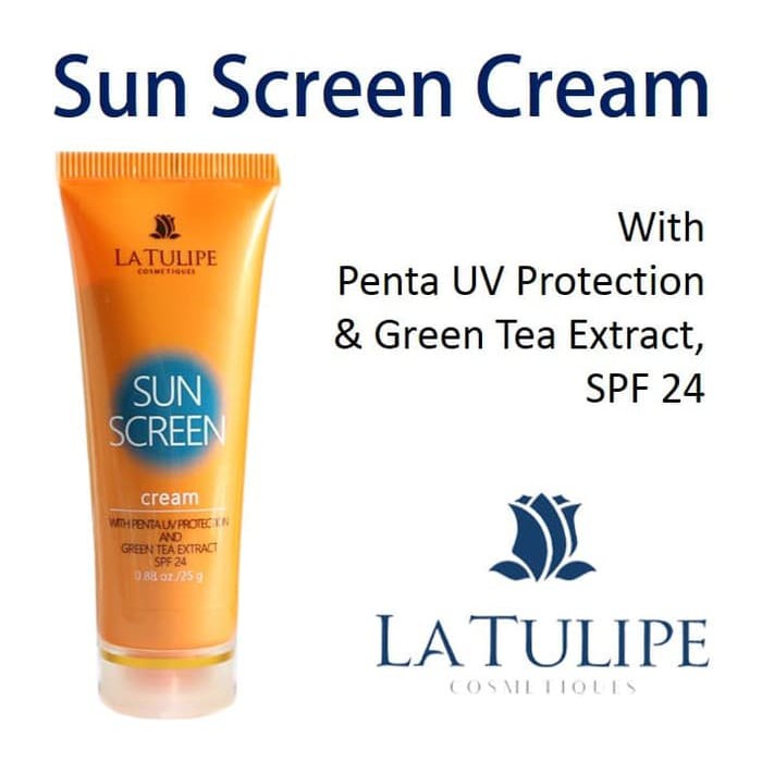 LA TULIPE SUNSCREEN CREAM 25GR