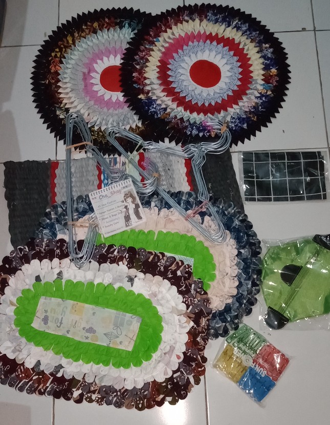 Tempat Tissue Kanvas Kotak Penyimpanan Tissue