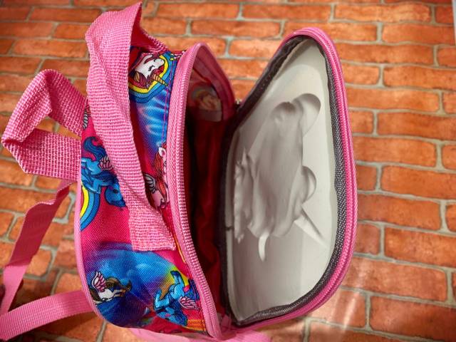 Tas Ransel Anak TK Unicorn Lucu Timbul Hologram Import