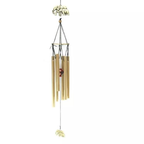 

♚ Lonceng Angin 6 Tubes Wind Chime - Gajah ➺