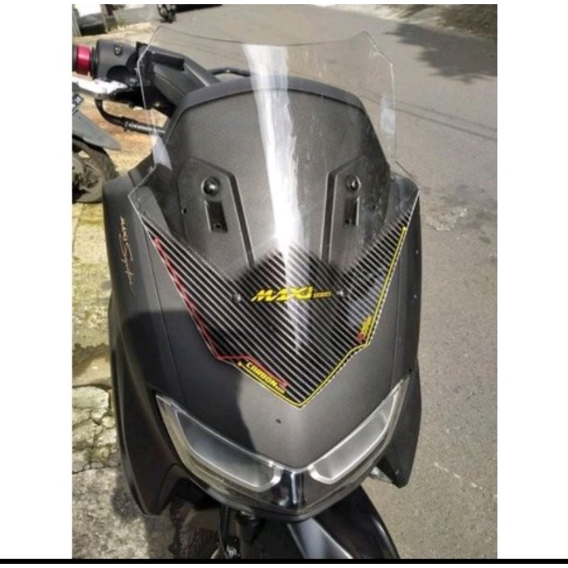 Windshield Yamaha Nmax 155 New Karbon Bening VND Maxi Series - Winsil Origina PNP - Charmoto