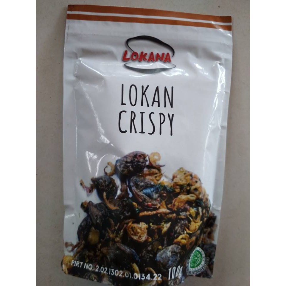 

Lokan Kerang Crispy LOKANA Khas Padang 100 gram