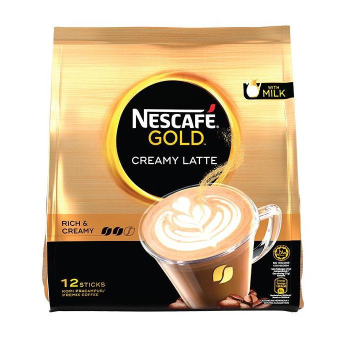 

Mudah Nescafe Gold Creamy Latte Rich & Creamy Kopi Pracampur Premix Coffee Bagus