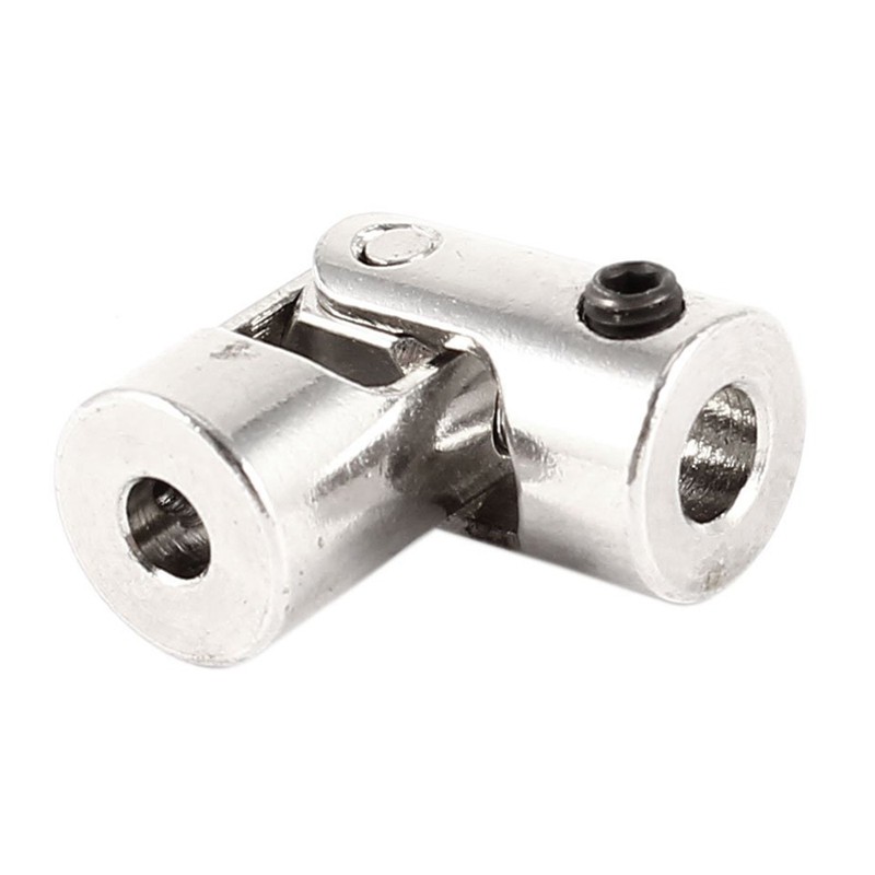 4mm to 3mm Steel Set Screw VXB Brand 4mm to 3mm Miniature Cardan Joint Coupling with Set Screw Material M3 Size 