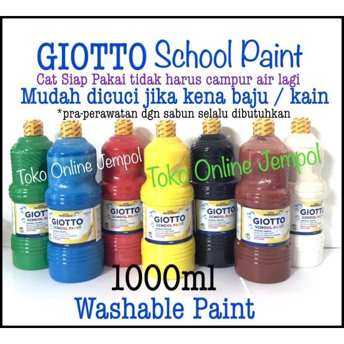 

1 Liter Washable Paint Cat Air School Paint Giotto 5355Xx Atk0951Gt