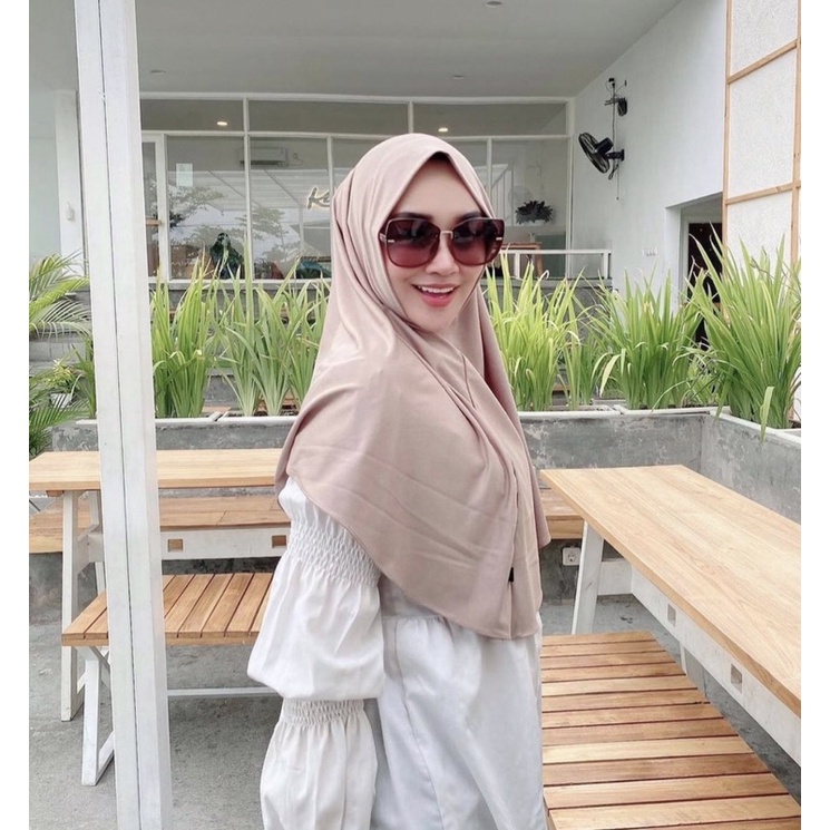 Bergo Hanin Simple/ Bergo jersey/ Bergo simple